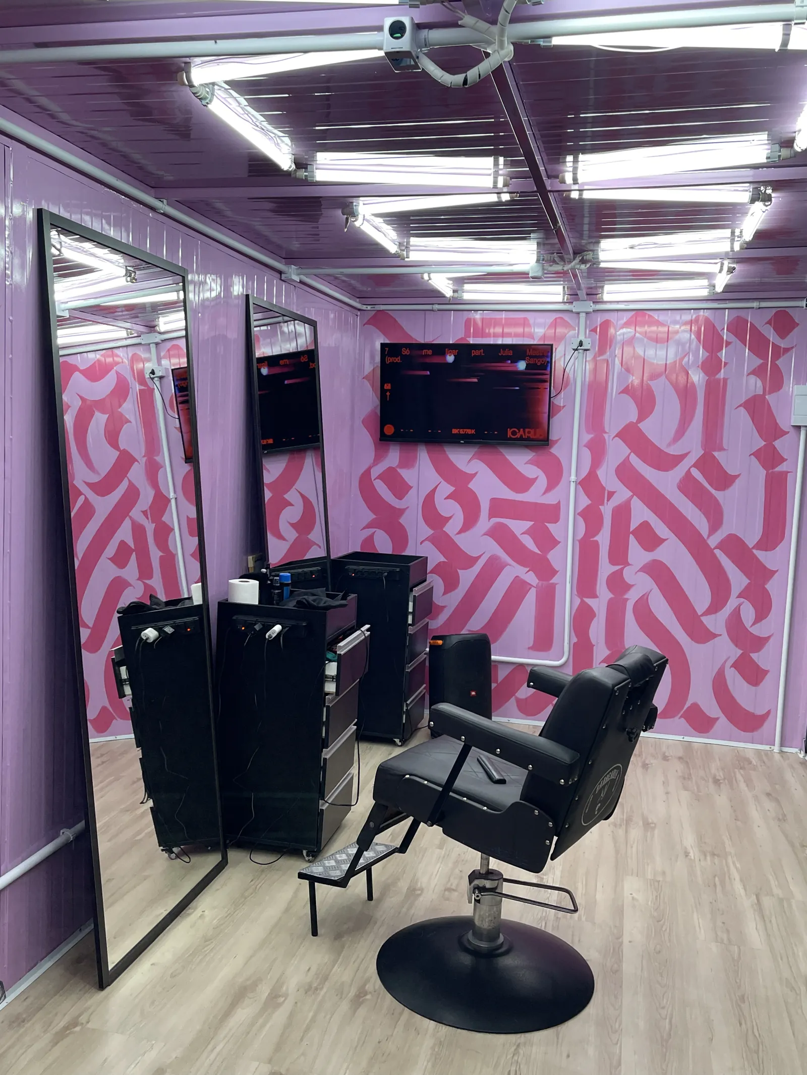 Interior do container